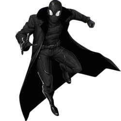 Spider-Man Into the Spider-Verse Noir SpiderMan Black Coat Spider-Man Into the Spider-Verse Noir SpiderMan Black Coat