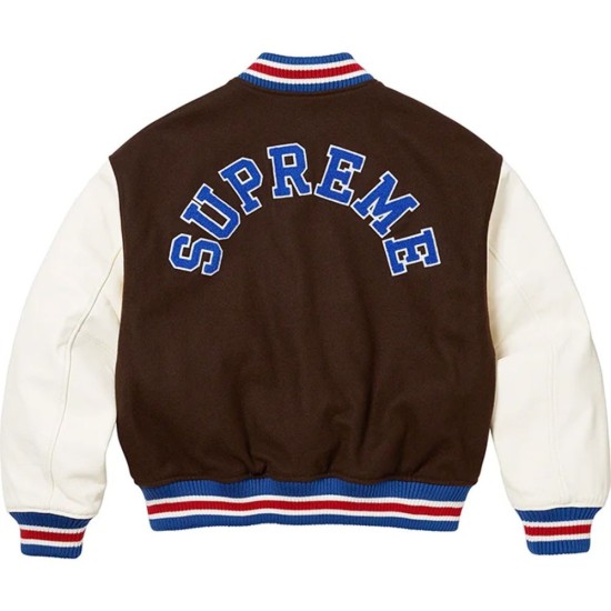 Supreme Tiger Wool Varsity Jacket