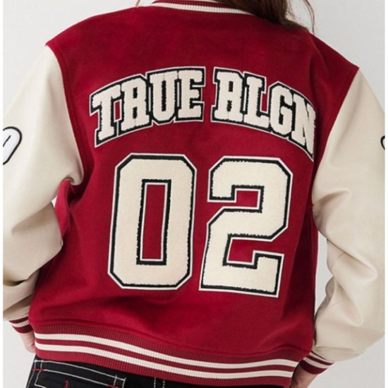 True Religion Varsity Jacket