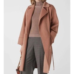 Virgin River S04 Alexandra Breckenridge Brown Coat Virgin River S04 Alexandra Breckenridge Brown Coat