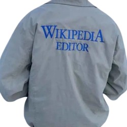 Wikipedia Editor Cotton Jacket Wikipedia Editor Cotton Jacket