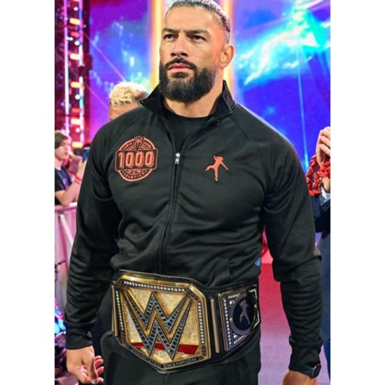 WWE Smackdown Roman Reigns Black Jacket