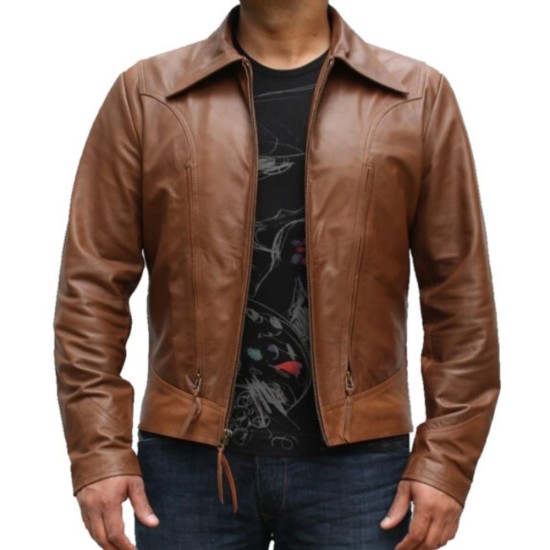 X Men Days Of Future Past Logan Wolverine (Hugh Jackman) Leather Jacket