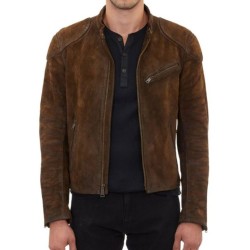 Arrow Season 3 Colton Haynes (Roy Harper) Suede Jacket Arrow Season 3 Colton Haynes (Roy Harper) Suede Jacket