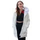 Fair Play 2023 Phoebe Dynevor (Emily) White Hood Jacket