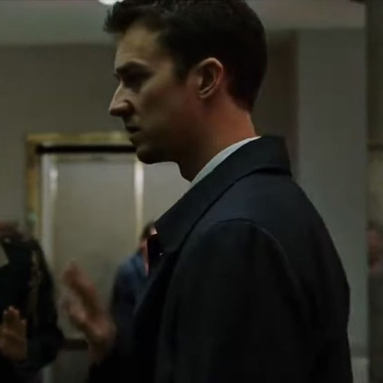 Fight Club Edward Norton (Narrator) Trench Coat