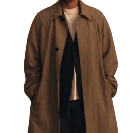 Good Grief 2023 Dan Levy (Marc) Cotton Trench Coat