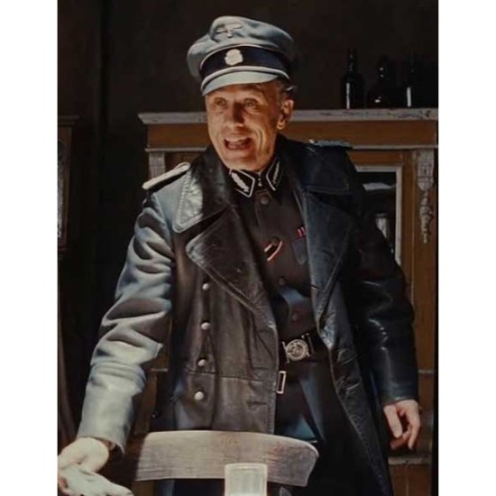 Inglourious Basterds Christoph Waltz (Col. Hans Landa) Leather Coat