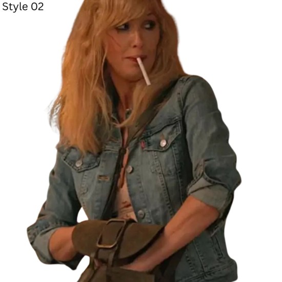 Yellowstone Kelly Reilly (Beth Dutton) Denim Jacket