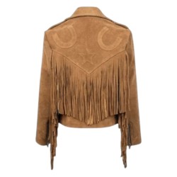 Women's Fringes Cowgirl Brown Jacket Women's Fringes Cowgirl Brown Jacket