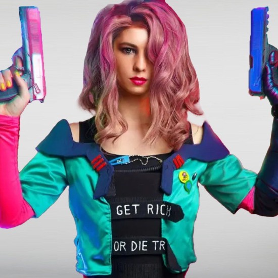 Cyberpunk 2077 Kitsch Girl Jacket