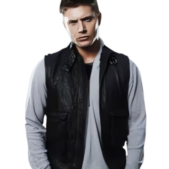 Dean Winchester Supernatural (Jensen Ackles) Leather Vest