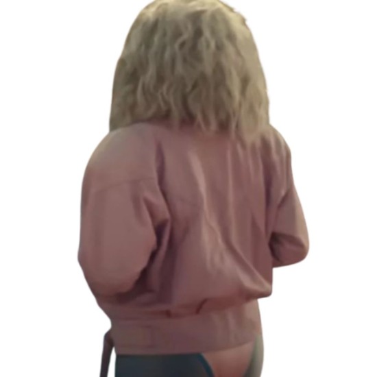 Della Saba’s Pink Jacket from Physical Season 2