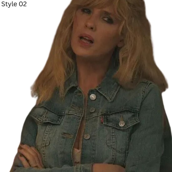 Yellowstone Kelly Reilly (Beth Dutton) Denim Jacket