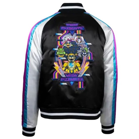 Five Nights At Freddy's Breach Multicolor Jacket For Men