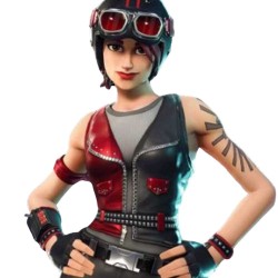 Fortnite Chopper Red and Black Vest Fortnite Chopper Red and Black Vest