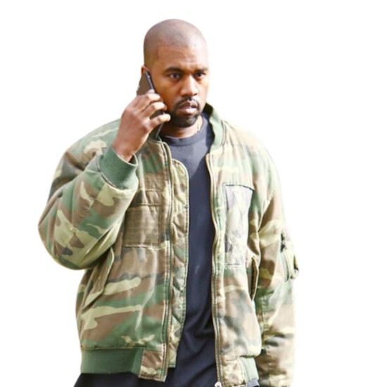 Kanye West Bomber cotton Jacket