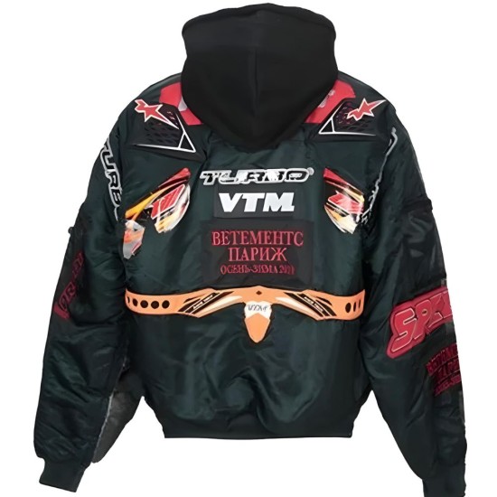 Kanye West Racing Black Jacket