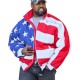 Kanye West's American Flag Cotton Jacket