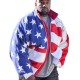 Kanye West's American Flag Cotton Jacket