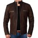 Men’s Slim Fit Racer Jacket