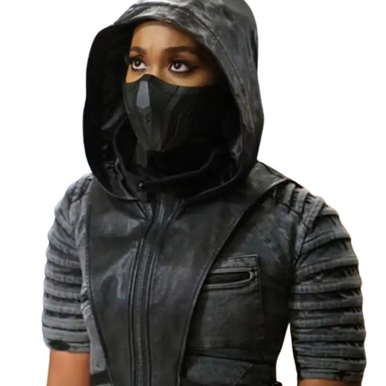 Black Lightning Nafessa Williams ( Anissa Pierce) Jacket With Hood