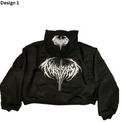 Narcissist Black Bomber Jacket Narcissist Black Bomber Jacket
