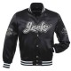 Retro University Geeks Satin Jacket