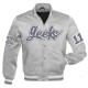 Retro University Geeks Satin Jacket