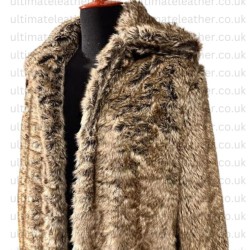 Unisex Shearling Fur Long Coat Unisex Shearling Fur Long Coat