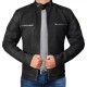 Men’s Slim Fit Racer Jacket