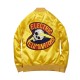 The Warriors Electric Eliminators Yellow Varsity Jacket