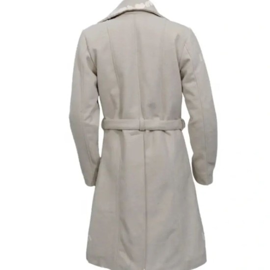 Yellowstone Kelly Reilly (Beth Dutton) Off-White Coat