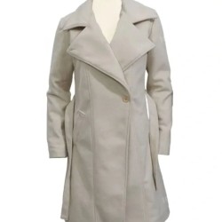 Yellowstone Kelly Reilly (Beth Dutton) Off-White Coat Yellowstone Kelly Reilly (Beth Dutton) Off-White Coat
