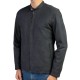 Mens Classic Black Suede Leather Jacket