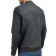 Mens Classic Black Suede Leather Jacket