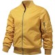 Men's Yellow Flight Jacket