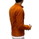 Men's Classic Tan Suede Jacket