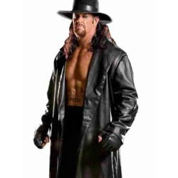 WWE Undertaker Black Leather Coat WWE Undertaker Black Leather Coat