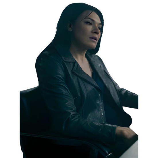 Hard Home Mary (Simone Kessell) Black Leather Jacket