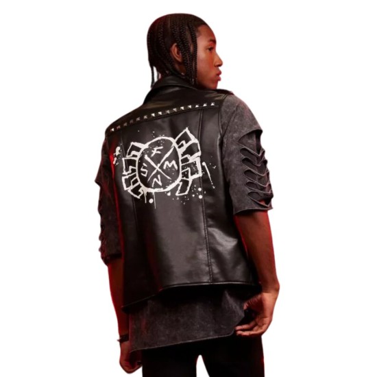 Spider-Man: Across the Spider-Verse Spider-Punk Leather Vest