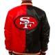 49ers San Francisco Red and Black Jacket