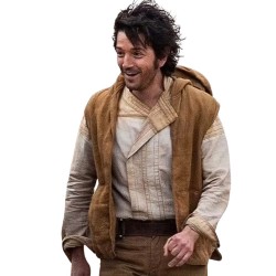 Andor Cassian Andor (Diego Luna) Brown Hooded Vest