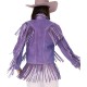 Donna Farizan The Today Show Purple Fringe Jacket