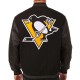 Pittsburgh Penguins Black Varsity Jacket