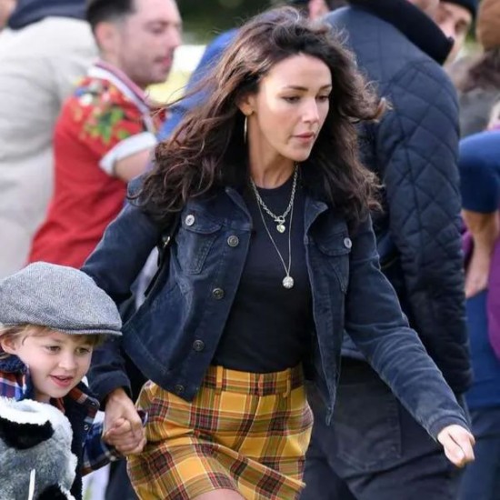 Brassic Erin Croft (Michelle Keegan) Black Denim Jacket