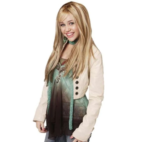 Hannah Montana Miley Cyrus (Miley Stewart) Off-White Jacket