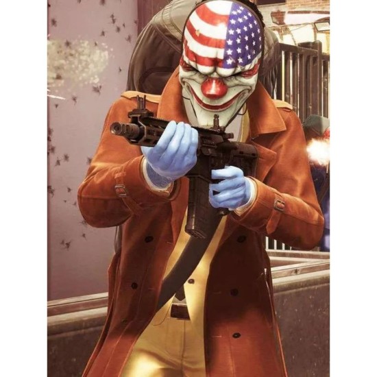 Payday 3 Dallas (Simon Kerr) Leather Coat