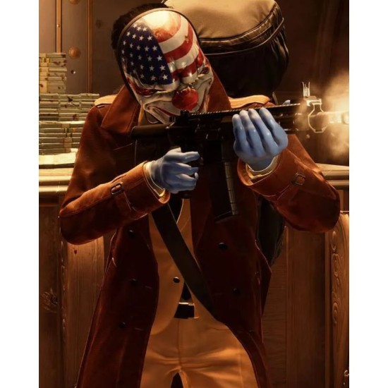 Payday 3 Dallas (Simon Kerr) Leather Coat