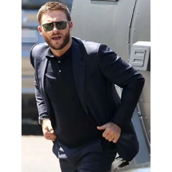 Fast X Scott Eastwood Black Blazer